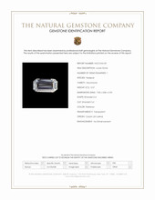 0.57 Ct. Rainbow Moonstone from Ceylon (Sri Lanka) Scan Report