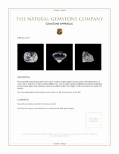 0.62 Ct. Moonstone from Ceylon (Sri Lanka) Appraisal