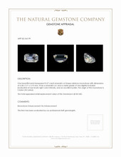 0.57 Ct. Moonstone from Ceylon (Sri Lanka) Appraisal