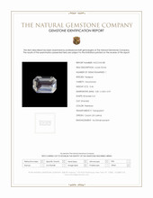 0.46 Ct. Rainbow Moonstone from Ceylon (Sri Lanka) Scan Report