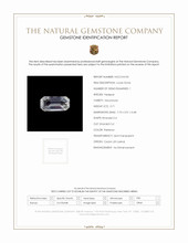 0.71 Ct. Rainbow Moonstone from Ceylon (Sri Lanka) Scan Report