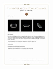 0.63 Ct. Moonstone from Ceylon (Sri Lanka) Appraisal