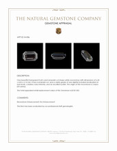 0.60 Ct. Moonstone from Ceylon (Sri Lanka) Appraisal