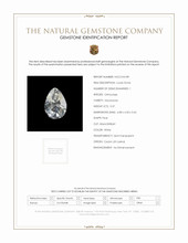 0.37 Ct. White Moonstone from Ceylon (Sri Lanka) Scan Report
