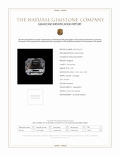 0.37 Ct. Rainbow Moonstone from Ceylon (Sri Lanka) Scan Report