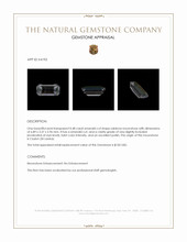 0.48 Ct. Moonstone from Ceylon (Sri Lanka) Appraisal