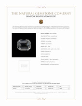 0.63 Ct. White Moonstone from Ceylon (Sri Lanka) Scan Report