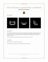 0.51 Ct. Moonstone from Ceylon (Sri Lanka) Appraisal