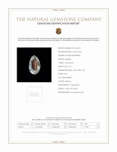 0.51 Ct. Rainbow Moonstone from Ceylon (Sri Lanka) Scan Report