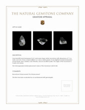 0.62 Ct. Moonstone from Ceylon (Sri Lanka) Appraisal