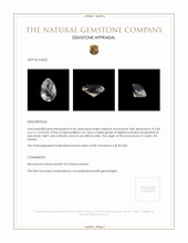 0.58 Ct. Moonstone from Ceylon (Sri Lanka) Appraisal