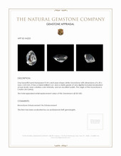 0.44 Ct. Moonstone from Ceylon (Sri Lanka) Appraisal