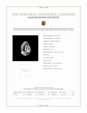 0.44 Ct. White Moonstone from Ceylon (Sri Lanka) Scan Report