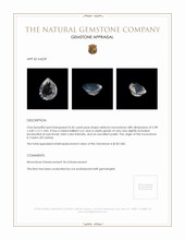0.45 Ct. Moonstone from Ceylon (Sri Lanka) Appraisal