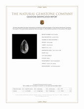 0.52 Ct. White Moonstone from Ceylon (Sri Lanka) Scan Report
