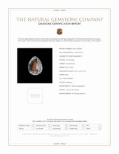0.44 Ct. Moonstone from Ceylon (Sri Lanka) Scan Report