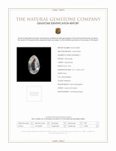 0.30 Ct. Moonstone from Ceylon (Sri Lanka) Scan Report