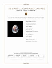 0.37 Ct. Rainbow Moonstone from Ceylon (Sri Lanka) Scan Report