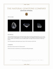 0.45 Ct. Moonstone from Ceylon (Sri Lanka) Appraisal