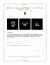0.45 Ct. Moonstone from Ceylon (Sri Lanka) Appraisal