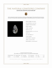 0.50 Ct. Rainbow Moonstone from Ceylon (Sri Lanka) Scan Report