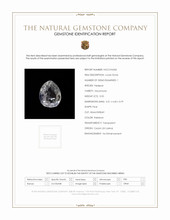 0.50 Ct. Rainbow Moonstone from Ceylon (Sri Lanka) Scan Report