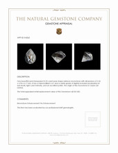 0.33 Ct. Moonstone from Ceylon (Sri Lanka) Appraisal