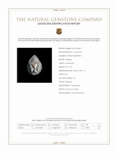 0.33 Ct. Rainbow Moonstone from Ceylon (Sri Lanka) Scan Report