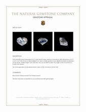 0.67 Ct. Rainbow Moonstone from Ceylon (Sri Lanka) Appraisal