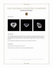 0.46 Ct. Rainbow Moonstone from Ceylon (Sri Lanka) Appraisal