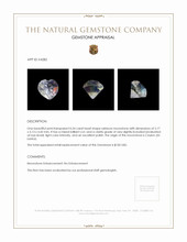 0.54 Ct. Moonstone from Ceylon (Sri Lanka) Appraisal