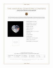 0.54 Ct. Rainbow Moonstone from Ceylon (Sri Lanka) Scan Report