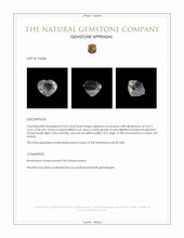 0.50 Ct. Rainbow Moonstone from Ceylon (Sri Lanka) Appraisal