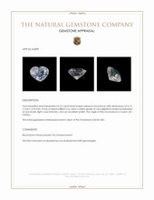 0.33 Ct. Moonstone from Ceylon (Sri Lanka) Appraisal