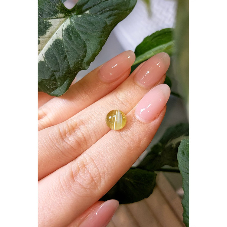 4.37 Ct. Cabochon Chrysoberyl from Madagascar