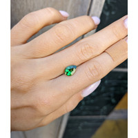 1.70 Ct. Tsavorite Garnet from Tanzania Life Style