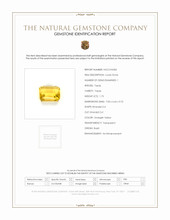 1.73 Ct. Topaz from Brazil Scan Report