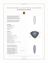 2.23 Ct. Topaz from Brazil 3 D Scan Report