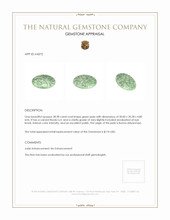 28.98 Ct. Jade from Burma (Myanmar) Appraisal