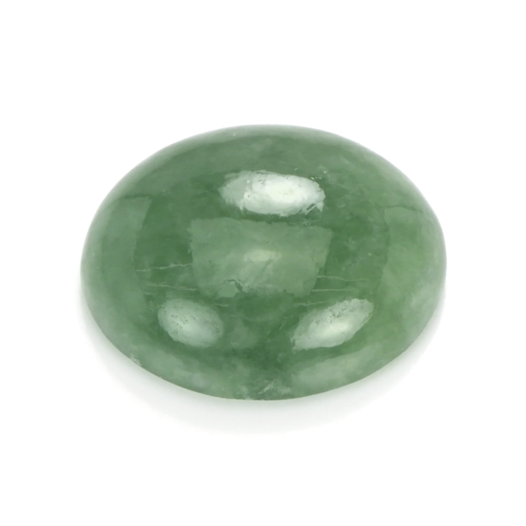 Loose Green Cabochon Jade - Oval 18.95 Ct. - #K4377 | The Natural