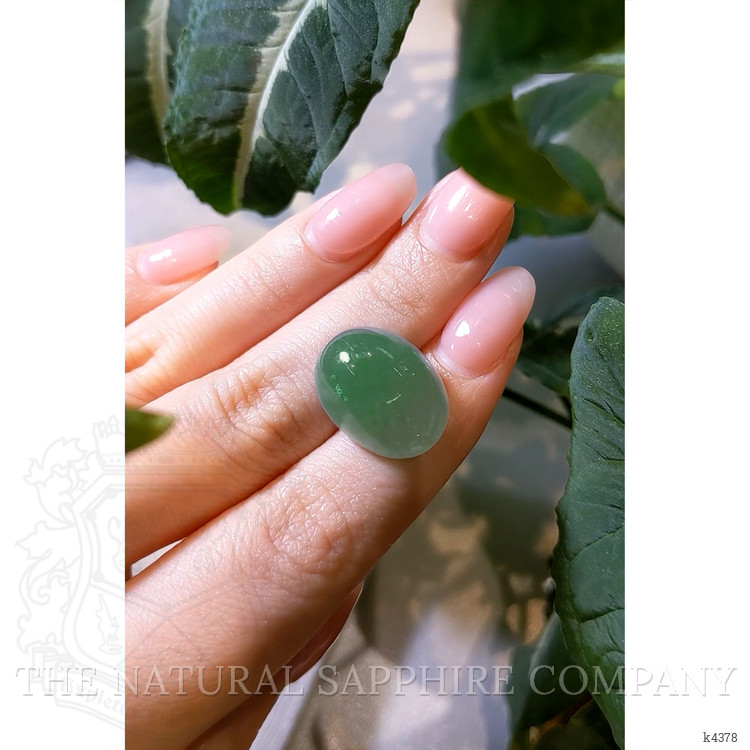 24.12 Ct. Cabochon Jade from Burma (Myanmar)