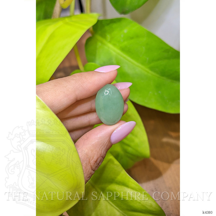 17.48 Ct. Cabochon Jade from Burma (Myanmar)
