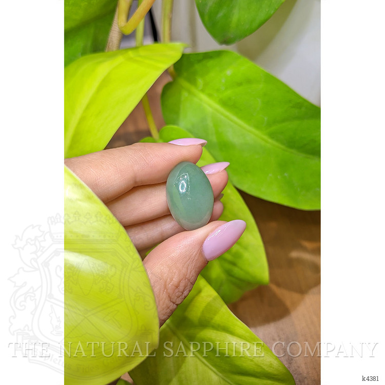 21.62 Ct. Cabochon Jade from Burma (Myanmar)