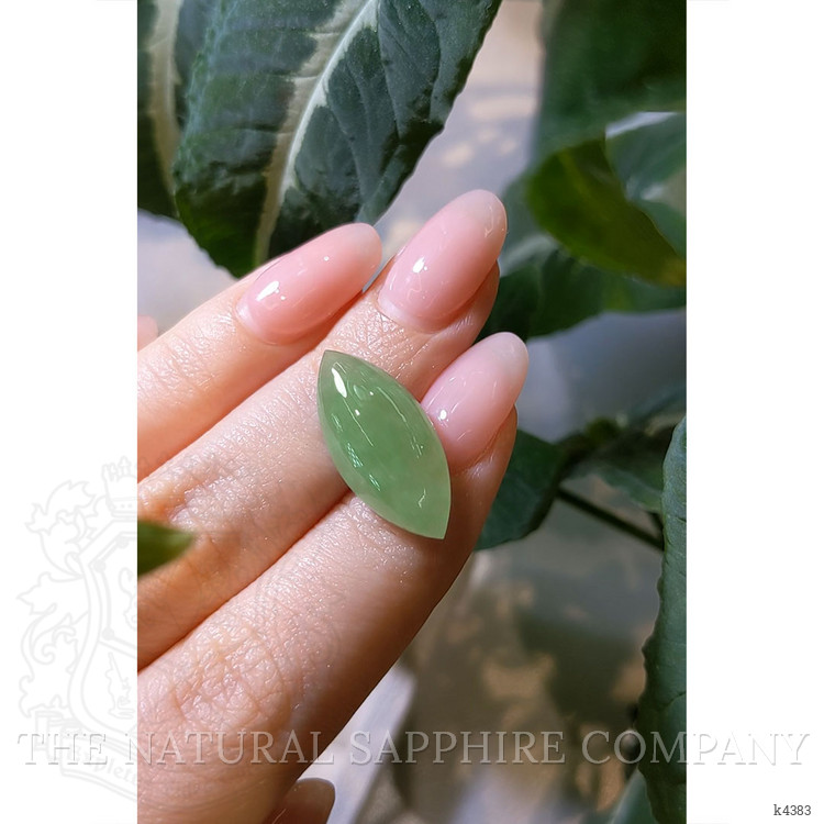 13.48 Ct. Cabochon Jade from Burma (Myanmar)