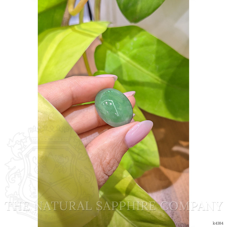 28.36 Ct. Cabochon Jade from Burma (Myanmar)
