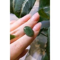 7.83 Ct. Cabochon Jade from Burma (Myanmar) Life Style