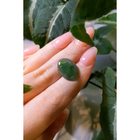 7.21 Ct. Cabochon Jade from Burma (Myanmar) Life Style