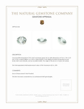 2.90 Ct. Zircon from Ceylon (Sri Lanka) Appraisal