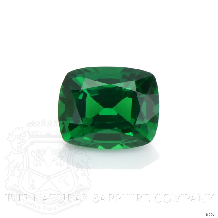 Accent Stones Tsavorite Garnet Ring 1.53 Ct., 18K Yellow & White