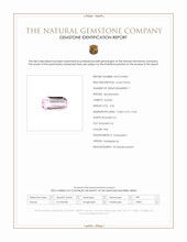 2.02 Ct. Kunzite from Madagascar Scan Report